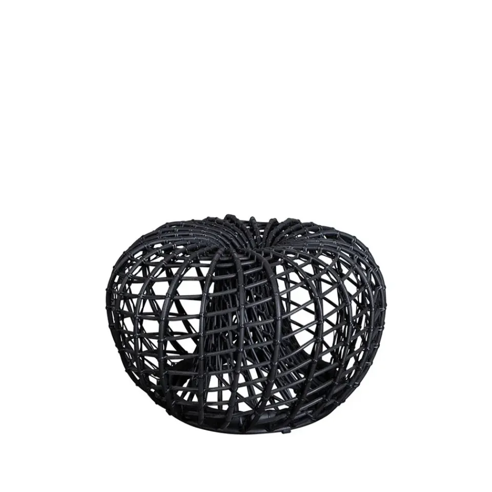 Cane-line Seating*Nest table/footstool, Lava , small Grey