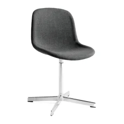 HAY Office Chairs*Neu 10 Upholstery chair, Remix 163 , swivel base in aluminium Grey