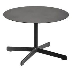HAY Table For Outdoor Use|Outdoor Lounge Furniture*Neu Low Table Ø60 cm, Anthracite Black