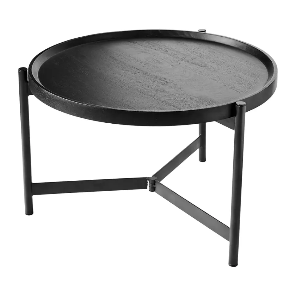 MUUBS Coffee Tables*Nevada coffee table Ø70 cm, Black