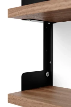 New Works Shelves & Shelving Systems*Tea Shelf wall-hung shelf 46x62.5 cm, Walnut BlackBrown