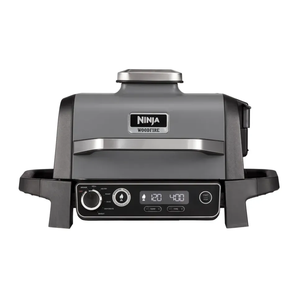Ninja Garden Details & Accessories*Woodfire OG701 7-in-1 electric grill 46x46 cm, Black GreyBlack