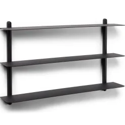 Gejst Shelves & Shelving Systems*Nivo shelf A, -stained ash room- Black