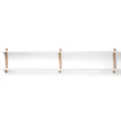 Gejst Shelves & Shelving Systems*Nivo shelf C, Light oak- White
