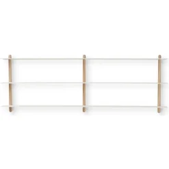 Gejst Shelves & Shelving Systems*Nivo shelf D, Light oak- White