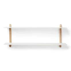 Gejst Shelves & Shelving Systems*Nivo shelf F, Light oak- White