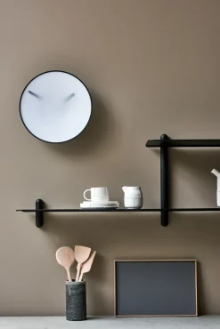 Gejst Shelves & Shelving Systems*Nivo shelf H large, oiled ash- Black