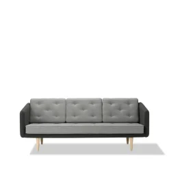 Fredericia Furniture Sofas*No 1 sofa 3 seater, Remix 173-remix 123-ekben Grey