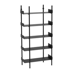 Broste Copenhagen Shelves & Shelving Systems*Nobuko bookcase 5 shelves, Black
