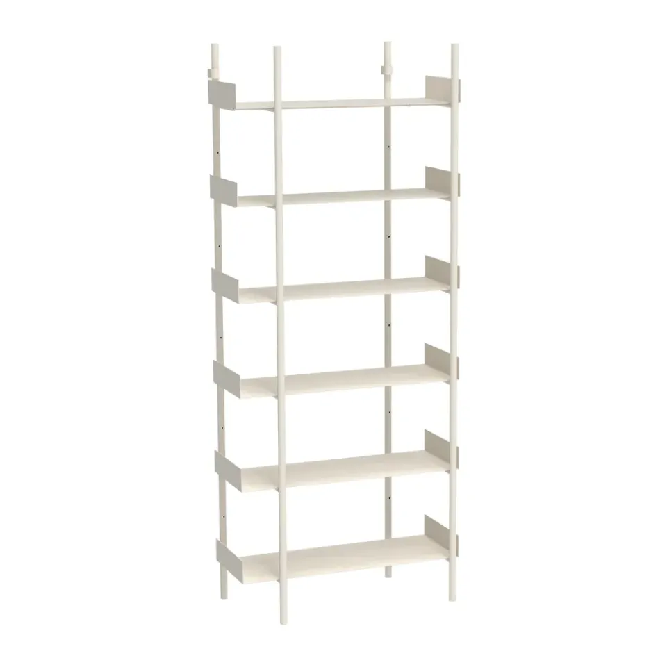 Broste Copenhagen Shelves & Shelving Systems*Nobuko bookshelf 6 shelves, White