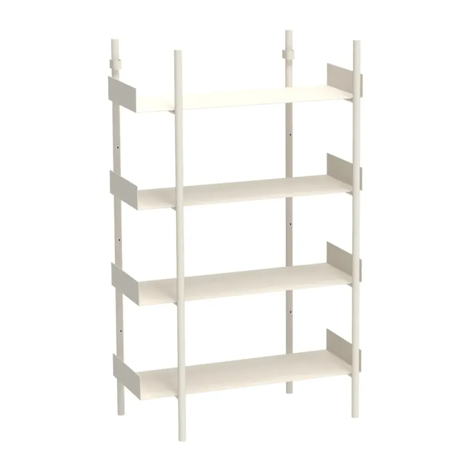 Broste Copenhagen Shelves & Shelving Systems*Nobuko bookshelf 4 shelves, White