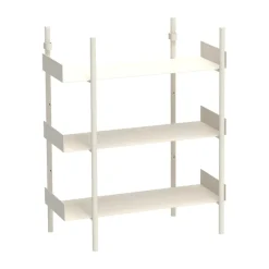 Broste Copenhagen Shelves & Shelving Systems*Nobuko bookshelf 3 shelves, White