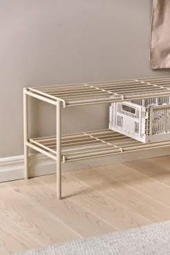Scandi Living Shoe Racks*Nod shoe rack 80x30x37 cm, Beige