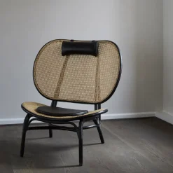 NORR11 Armchairs & Footstools|Chairs*Nomad lounge chair, Black