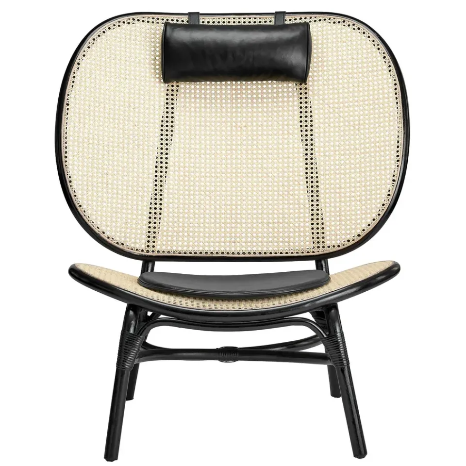 NORR11 Armchairs & Footstools|Chairs*Nomad lounge chair, Black