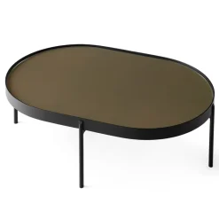 Audo Copenhagen Coffee Tables*NoNo coffee tableL 59.5x96.5 cm, Black- Brown