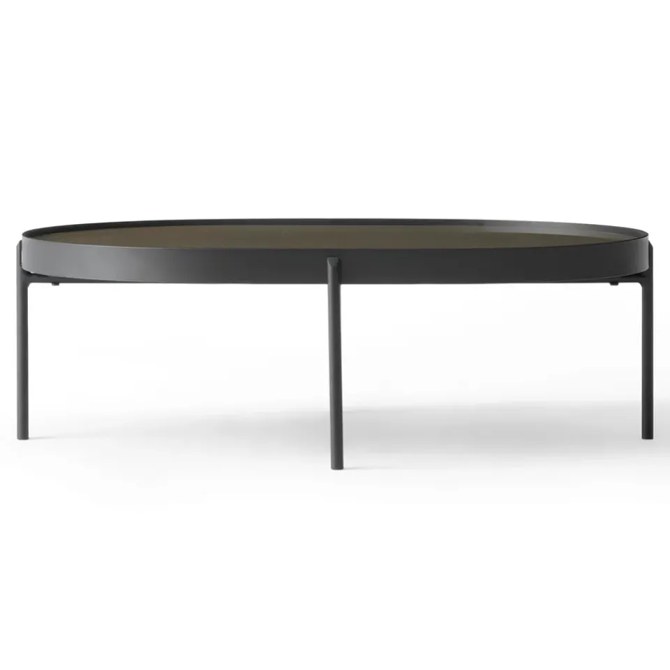 Audo Copenhagen Coffee Tables*NoNo coffee tableL 59.5x96.5 cm, Black- Brown