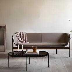 Audo Copenhagen Coffee Tables*NoNo coffee tableL 59.5x96.5 cm, Black- Brown