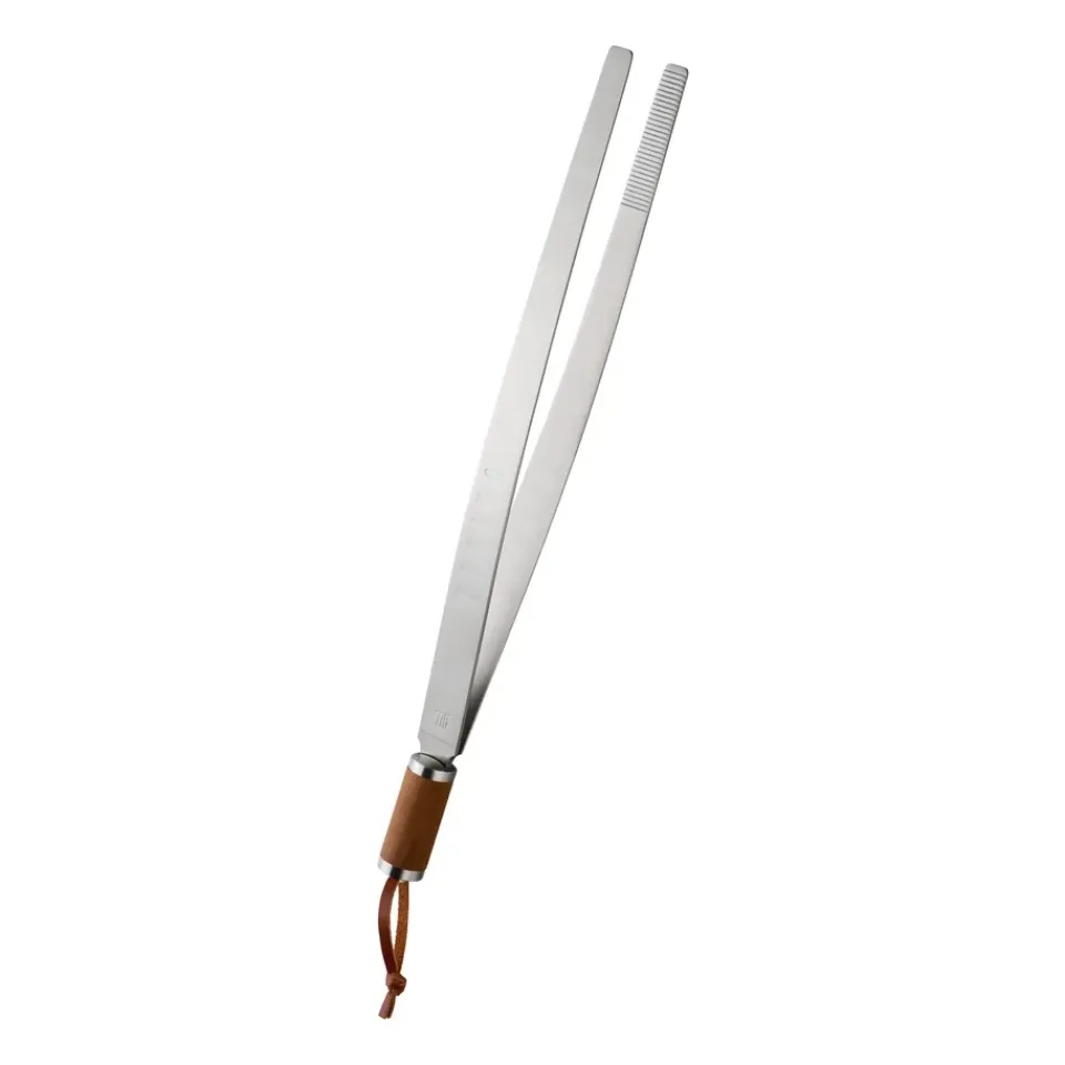 Fiskars Garden Details & Accessories*Norden grill tongs, Stainless steel-birch Silver-coloured