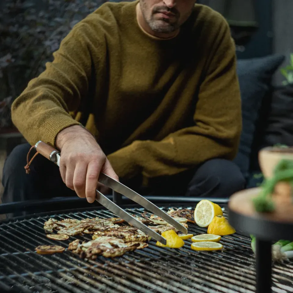 Fiskars Garden Details & Accessories*Norden grill tongs, Stainless steel-birch Silver-coloured