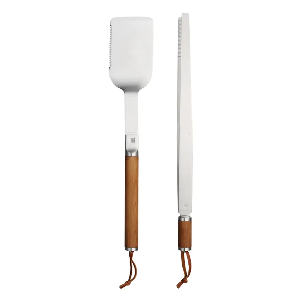 Fiskars Garden Details & Accessories*Norden grillverk fabric 2 pieces, Stainless steel-birch Silver-coloured