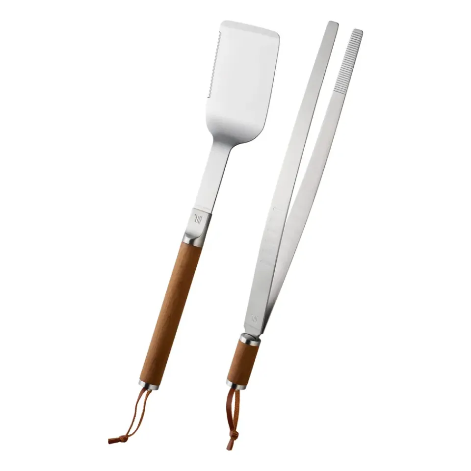 Fiskars Garden Details & Accessories*Norden grillverk fabric 2 pieces, Stainless steel-birch Silver-coloured