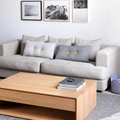 Ethnicraft Coffee Tables*Nordic coffee table, Wax-oiled oak 1 drawer 120x70 cm Beige