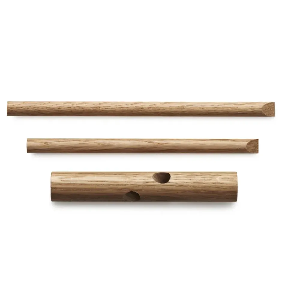 Normann Copenhagen Clothes Racks, Coat Stands & Hangers*Normann Sticks hanger, natural 2-pack Brown