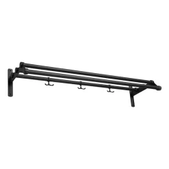 Essem Design Hat Rack & Hat Shelves*Nostalgi 291 hat shelf 100 cm, - Black