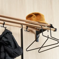 Essem Design Hat Rack & Hat Shelves*Nostalgi 291 hat shelf, Ash, white Beige