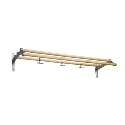 Essem Design Hat Rack & Hat Shelves*Nostalgi 291 hat shelf, Birch, aluminium Beige