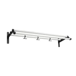 Essem Design Hat Rack & Hat Shelves*Nostalgi 291 hat shelf, , black White