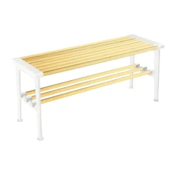 Essem Design Benches*Nostalgi bench 100 cm, Birch-white BrownWhite