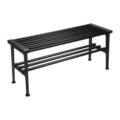 Essem Design Benches*Nostalgi bench 100 cm, stained oak- Black
