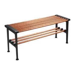 Essem Design Benches*Nostalgi bench 100 cm, Copper-black Gold-colouredBlack