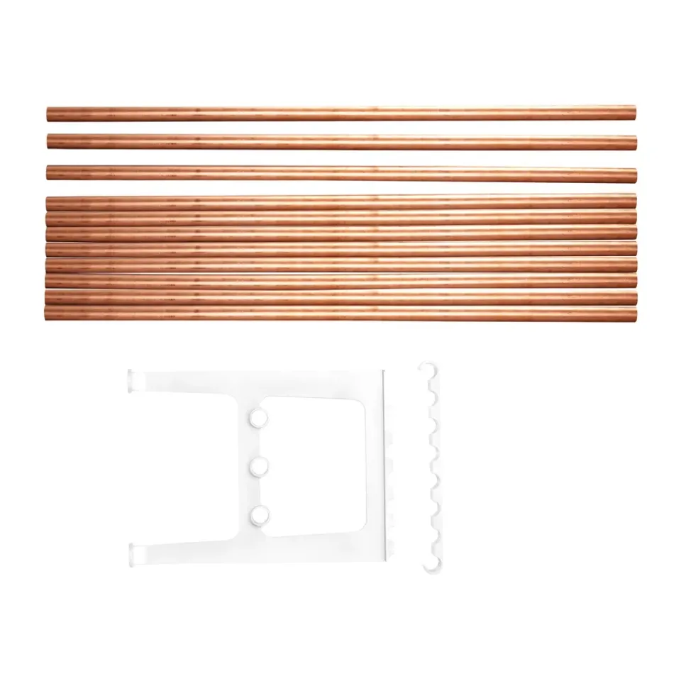 Essem Design Benches*Nostalgi bench extension 100 cm, Copper-white Gold-colouredWhite