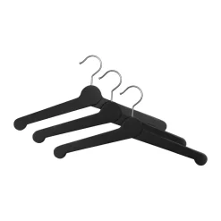Essem Design Clothes Racks, Coat Stands & Hangers*Nostalgi clothes hanger 3-pack, Black