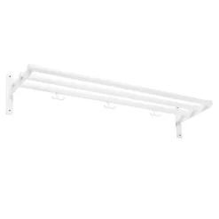 Essem Design Hat Rack & Hat Shelves*Nostalgi hat shelf/ shoe shelf, , White