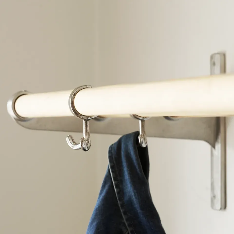 Essem Design Clothes Hooks & Hangers*Nostalgi hook 2-pack, aluminum Silver-coloured
