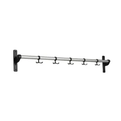 Essem Design Clothes Racks, Coat Stands & Hangers*Nostalgi Hook rack, Aluminium, stand Black