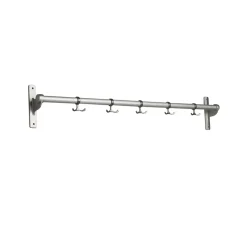 Essem Design Clothes Racks, Coat Stands & Hangers*Nostalgi Hook rack, Aluminium Grey