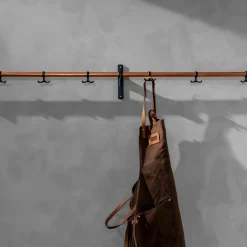 Essem Design Clothes Racks, Coat Stands & Hangers*Nostalgi Hook rack, Birch, aluminium stand Beige