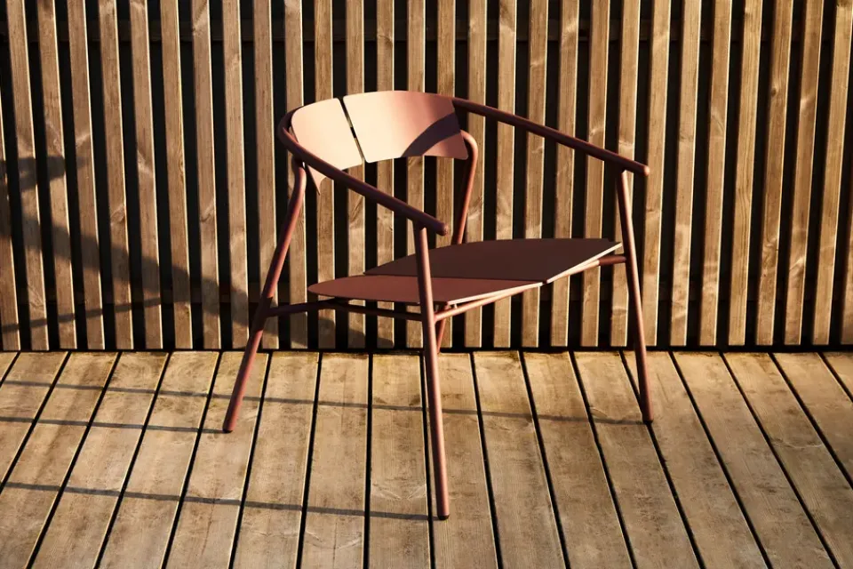 AYTM Outdoor Lounge Furniture|Armchairs & Footstools*NOVO lounge chair, Gingerbread RedOrange