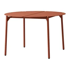 AYTM Table For Outdoor Use*NOVO lounge table Ø70x45 cm, Gingerbread RedOrange