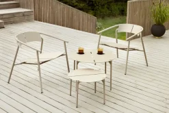 AYTM Table For Outdoor Use|Outdoor Lounge Furniture*NOVO lounge table Ø50x35 cm, Taupe Grey