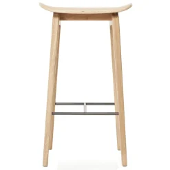 NORR11 Bar Stools*NY11 barstool 65 cm, Oak Brown