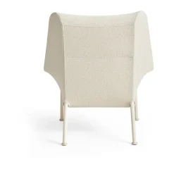 HAY Armchairs & Footstools|Chairs*O2 Lounge Chair armchair, Soft cream-lacquered steel eggshell Beige