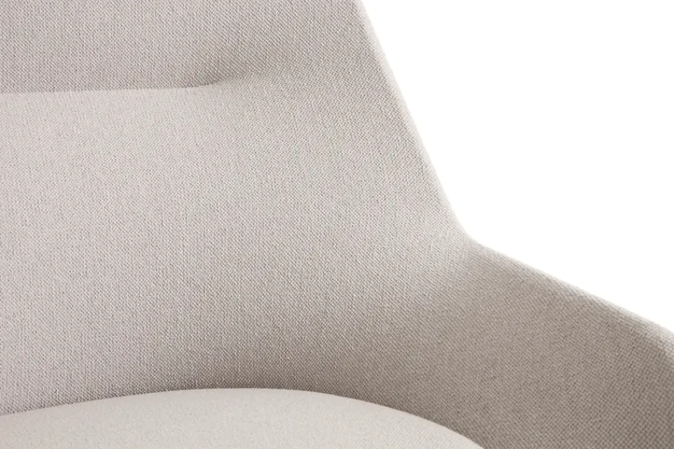 HAY Armchairs & Footstools|Chairs*O2 Lounge Chair armchair, Soft light black lacquered steel Grey