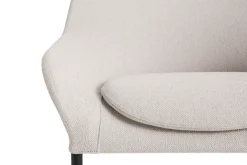 HAY Armchairs & Footstools|Chairs*O2 Lounge Chair armchair, Soft light black lacquered steel Grey