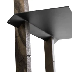 MUUBS Shelves & Shelving Systems*Oaks mounting beam S, Smoked oak Brown